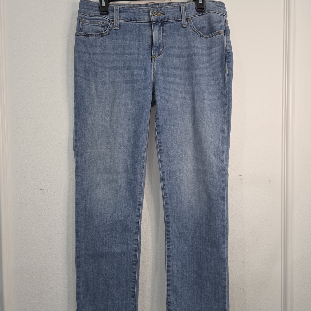 St. John's Bay Light Blue Straight Leg Jeans